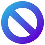 No Generic gradient fill icon | Freepik