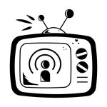 토크쇼동홍점 | 토크쇼 아이콘 Generic Sticker Black fill | Freepik