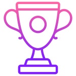 Trophy Generic gradient outline icon | Freepik
