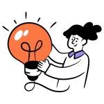 Idea Generic color hand-drawn icon | Freepik