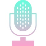 Microphone Generic gradient fill icon | Freepik