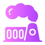 Factory Generic gradient fill icon | Freepik