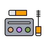 Blusher Generic color lineal-color icon | Freepik