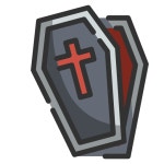 Coffin Wanicon Lineal Color icon | Freepik
