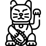 마네 키 네코 아이콘 Special Lineal | Freepik