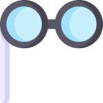 안경 아이콘 bqlqn Flat | Freepik