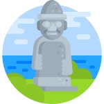 Jeju Detailed Flat Circular Flat icon | Freepik