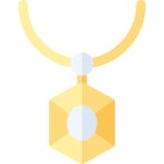 Download Free Necklace Basic Rounded Flat icon Icons in PNG & SVG