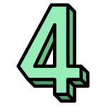 4 아이콘 Smalllikeart Lineal Color | Freepik