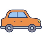 자동차 아이콘 Dinosoft Lineal Color | Freepik