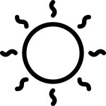 Sun Generic Detailed Outline icon | Freepik
