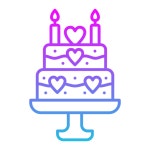 Cake Generic Gradient icon | Freepik