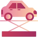 Car jack Generic Flat Gradient icon | Freepik