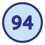 94 아이콘 Generic Blue | Freepik