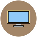 Lcd 아이콘 Generic Outline Color | Freepik