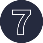 Number 7 Generic Flat icon
