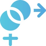 Gender Generic gradient fill icon | Freepik