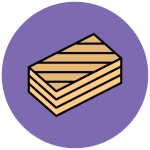 Wafer Generic color lineal-color icon | Freepik