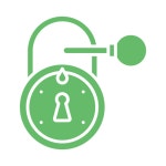 Lock Generic color fill icon