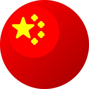 중국 아이콘 Generic color fill