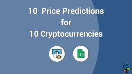 10 Statistical Price Predictions for 10 Cryptocurrencies