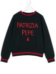 Patrizia Pepe Junior 자수 스웨트셔츠 - Farfetch