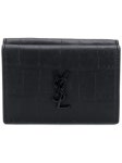 Saint Laurent 크로커다일 이펙트 지갑 - Farfetch