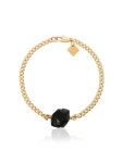 MÄRTA LARSSON 18K 옐로 골드 토르말린 스톤 브레이슬릿 - Farfetch
