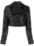 Philipp Plein cropped studded jacket - FARFETCH Philipp Plein Cropped Studded Jacket - Farfetch