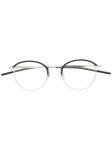 999.9 Four Nines 라운드 프레임 안경 - Farfetch