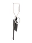 Off-White ZIPTIE KEYRING BLACK NO COLOR - Farfetch
