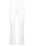 MOTHER white skinny cropped jeans for women | 1157753 at Farfetch.com MOTHER Skinny Cropped Jeans - Farfetch