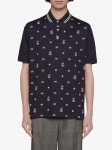 Gucci symbols embroidered polo shirt - FARFETCH Gucci Symbols Embroidered Polo Shirt - Farfetch