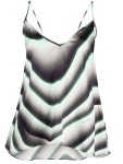 Just Cavalli 웨이브 프린트 비대칭 탑 -30%할인 l 세일로 만나보는 파페치 해외 브랜드 컬렉션 ✈ 관부가세 포함 금액, 무료 반품... 