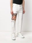 베르사체 Versace 포토그래픽 프린트 스트레이트 진 할인 L 세일로 만나보는 파페치 해외 브랜드 컬렉션 ✈ 관부가세 포함 금액, 무료... 