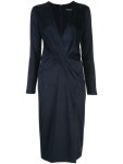 주식회사 플린지 | Cushnie 긴소매 플런지 드레스 | 전 세계 럭셔리 브랜드를 한눈에 볼 수 있는 파페치 ✈ 한국까지 쉽고 빠른 배송, 간편한 무료 반품...