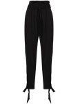 Reformation black Avalon paperbag trousers for women | 1305547BLK at Farfetch.com Reformation Avalon Paperbag Trousers - Farfetch