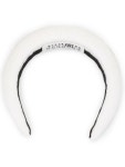 MM6 Maison Margiela 로고 장식 헤어밴드 | 전 세계 럭셔리... 빠른 배송, 간편한 무료 반품 MM6 Maison Margiela 로고 장식 헤어밴드 - Farfetch