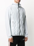 Stone Island 로고 패치 윈드브레이커 - Farfetch
