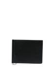 Maison Margiela 가죽 2단 클립 지갑 | 블랙 | FARFETCH KR