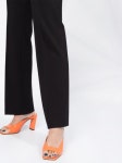 Dorothee Schumacher black bootcut trousers for women | 848013 at Farfetch.com Dorothee Schumacher Bootcut Trousers - Farfetch