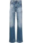 Acne Studios blue distressed straight-leg jeans for men | B00166 at Farfetch.com Acne Studios Distressed straight-leg Jeans... 