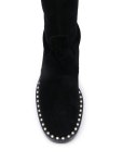 Stuart Weitzman black Lowland pearl thigh-high boots for women | LOWLANDPEARLS4012 at Farfetch.com Stuart Weitzman Lowland Pearl... 