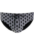 Balmain black & white logo swimming briefs for men | BWB210050 at Farfetch.com Balmain Logo Swimming Briefs - Farfetch