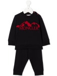 Moncler Enfant Logo Print Tracksuit Set - Farfetch