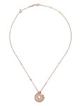 Chopard 18K 로즈 골드 다이아몬드 스월 펜던트 네크리스 | 전 세계... 18K 로즈 골드 다이아몬드 스월 펜던트 네크리스 | 핑크 | FARFETCH KR