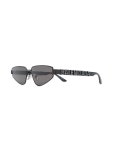 Balenciaga Eyewear 라인스톤 로고 선글라스 - Farfetch