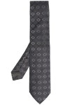 Kiton 기하학 프린트 실크 넥타이 - Farfetch