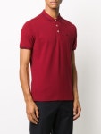 Emporio Armani red embroidered logo polo shirt for men | 8N1F301JPTZ at Farfetch.com Emporio Armani Embroidered Logo Polo Shirt... 