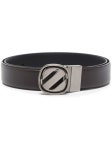 Ermenegildo Zegna buckle-fastening Leather Belt - Farfetch